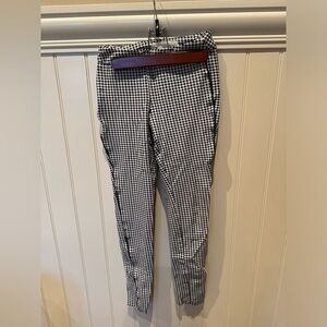 TYLER MADISON Ladies Women’s Size Extra Small Black & White Houndstooth Pants